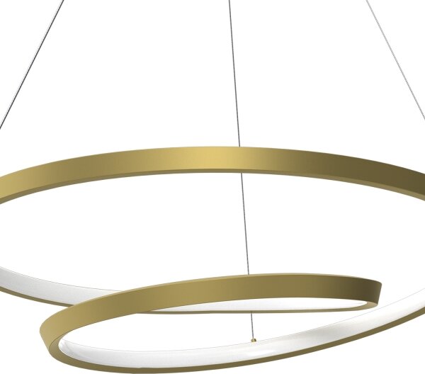 Lampadario LED a sospensione con filo LUCERO LED/48W/230V oro
