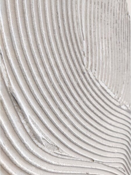 Quadro dipinto a mano 90x120 cm White Sculpture - Malerifabrikken