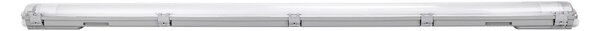 Plafoniera stagna a 1 posto con Tubo Led G13 T8 incluso da 120cm IP65 Bianco freddo 6500K Aigostar