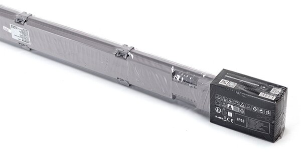 Plafoniera stagna a 2 posti con Tubi Led G13 T8 inclusi da 120cm in plastica Bianco freddo 6500K Aigostar
