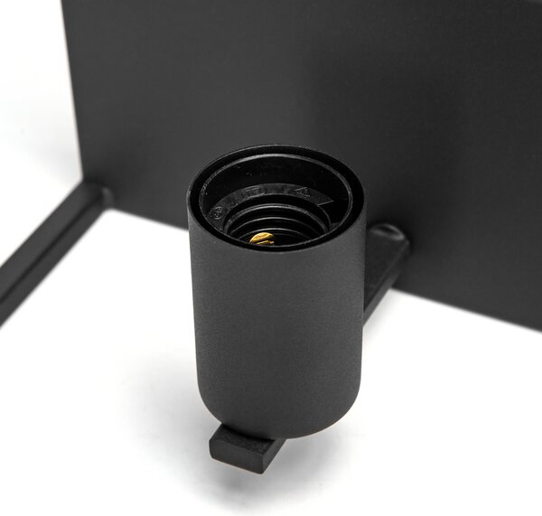 Applique da parete Wall Light Nero IP20 1 x E27 Aigostar