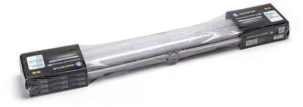 Plafoniera stagna a 2 posti con Tubi Led G13 T8 inclusi da 60cm IP65 Bianco freddo 6500K Aigostar