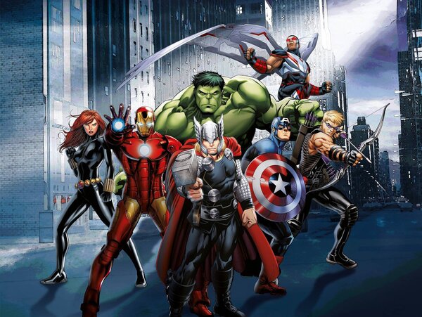 Buvu Fotomurale in TNT: Avengers (5) - 360x270 cm