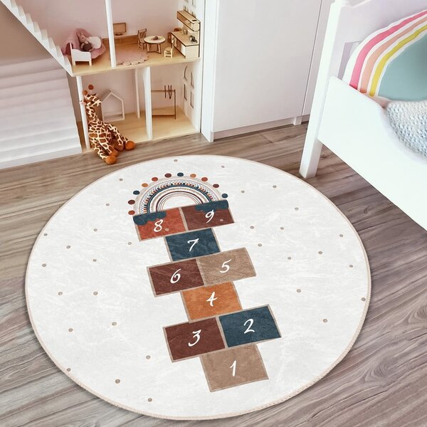 Tappeto per bambini crema ø 120 cm Comfort - Mila Home