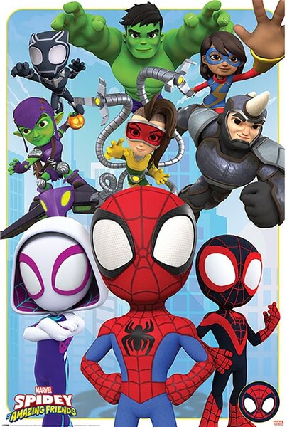 Buvu Poster - The Spidey and his Amazing Friends