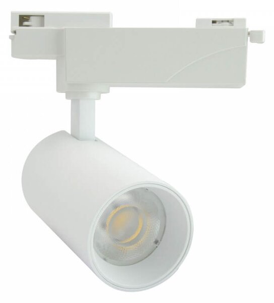 Faro LED 20W, Monofase, 60°, 120lm/W, CRI92, no Flickering - BRIDGELUX LED Colore Bianco Freddo 6.000K