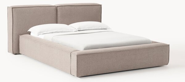 Letto imbottito con contenitore Lennon