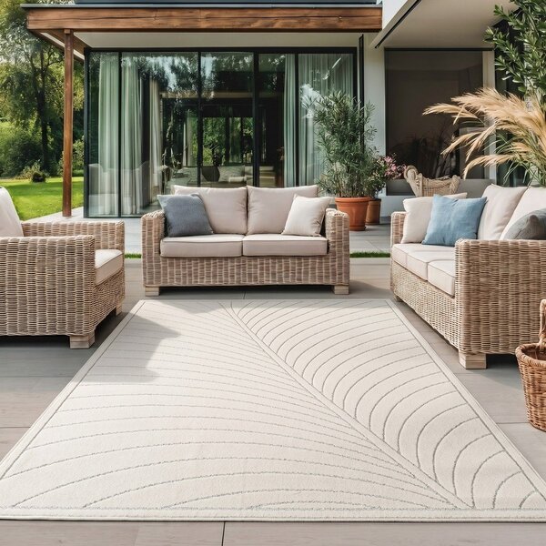 Tappeto da interno/esterno color crema 120x170 cm Nova 1204 – Ayyildiz Carpets