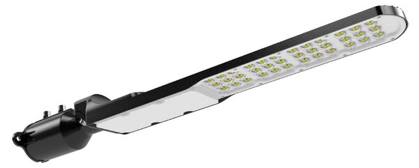Lampione a LED LUXULA, 100 W, 5000 K, bianco neutro, colore nero, grado di protezione IP65