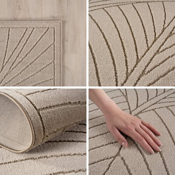 Passatoia da interno ed esterno beige 80x250 cm Nova 1203 – Ayyildiz Carpets