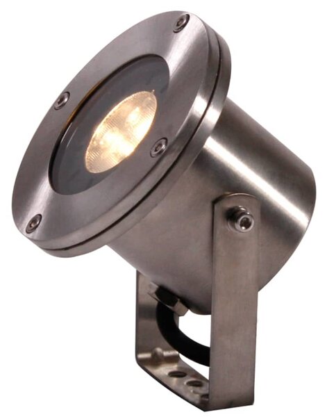 Luci da giardino Faretto LED Arigo in acciaio inox 4116601