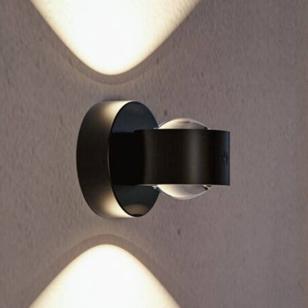 Paulmann Applique da esterni Zorik, dimmerabile, Nero, Bagno, Plastica, Moderno, Applique da esterni