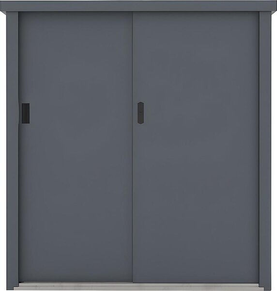 Armadio da giardino - 125 x 80 x 131 cm - Acciaio - Grigio - REIVAX