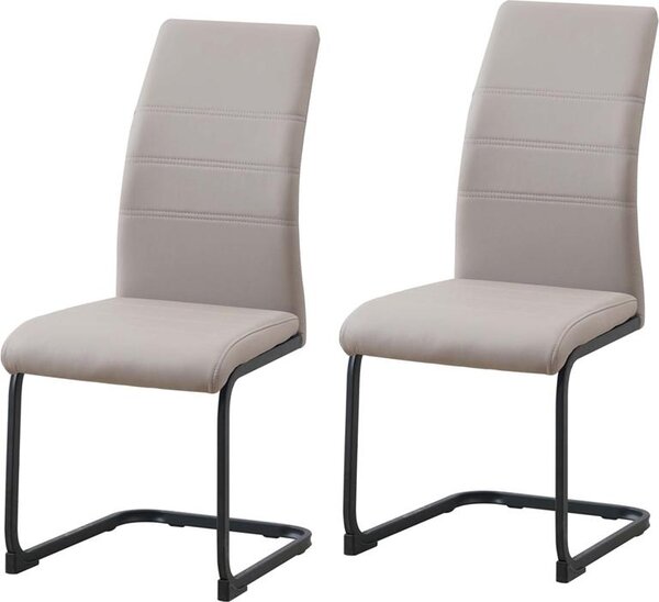 Set di 2 sedie a dondoloPoliuretanocappuccino SallyP HTI-Line