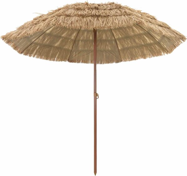 Ombrellone da Spiaggia Naturale 255 x 255 x 255 cm