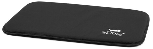 Tappetino per cani BedDog CORA: cuscino per cani, supporto resistente per animali domestici, NERO, M