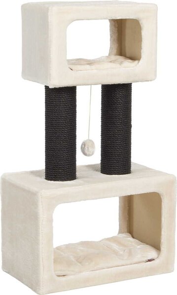 Columbia | Tiragraffi, sdraio, parco giochi per gatti | Canadian Cat | 60 x 36 x 110 cm | beige