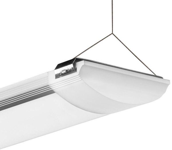 Plafoniera LED 9068 120cm bianco-argento