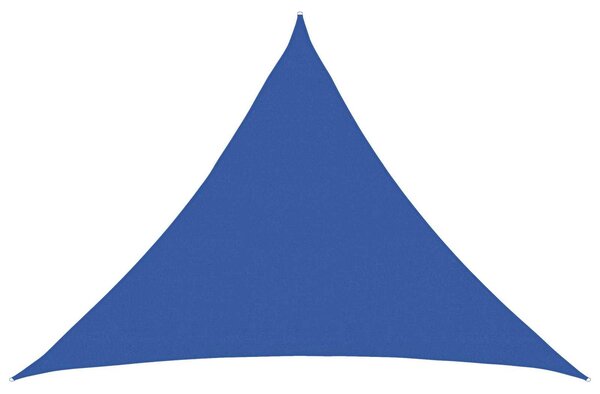 Tenda parasole blu, dimensioni 7 x 5 x 5 metri, realizzata in HDPE
