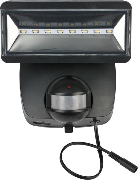 Brennenstuhl 1170950010 brennenstuhl SOL 800 plus faretto LED solare da parete, IP 44