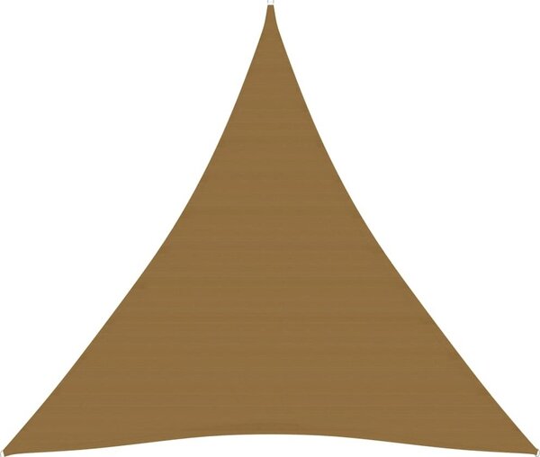 Vela Parasole 160 g/m² Grigio Talpa 3x3x3 m in HDPE