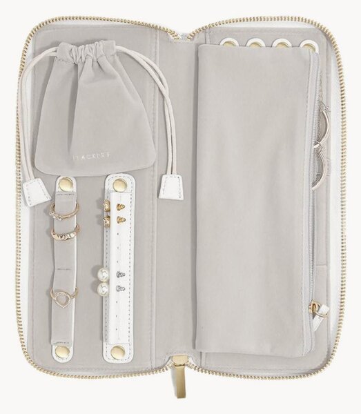 Portagioie da viaggio Pebble White
