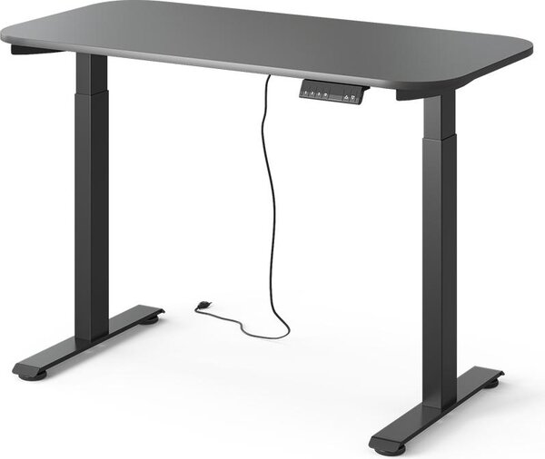 Scrivania Vicco Elevate Nero/Antracite 120 x 60 cm 2 motori, Model 58662