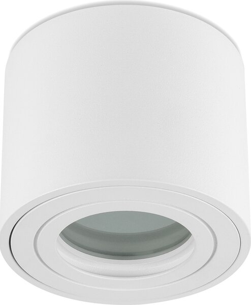 Sweet LED faretto da superficie bagno piatto alluminio bianco IP44 faretto da superficie 230V