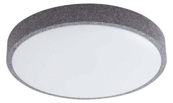 Lindby Smart LED plafoniera Elmor Ø 39 cm grigio RGB CCT