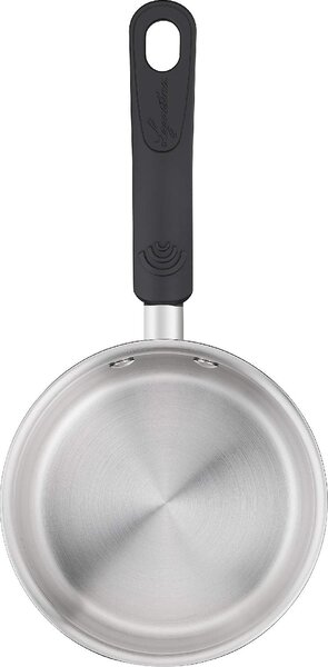 LAGOSTINA Pentola Casseruola Antiaderente Diametro 14 cm in Acciaio Inox Lucido - Pratica