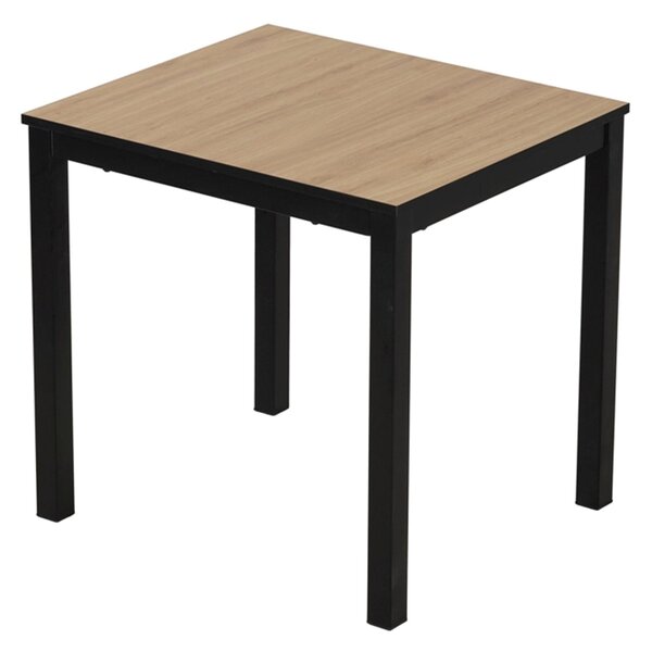 Tavolo allungabile 80-120 cm | tavolo da pranzo per 4-6 persone cucina moderna e sala da pranzo design in legno colore: faggio
