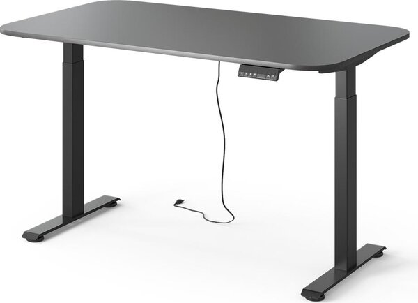 Scrivania Vicco Elevate Nero/Antracite 140 x 80 cm 2 motori, Model 58664