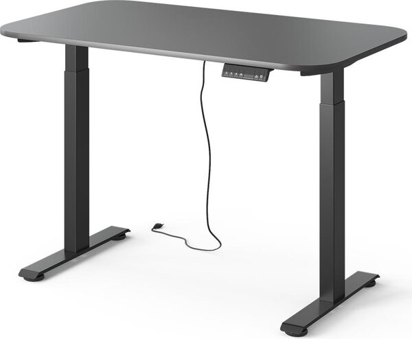 Scrivania Vicco Elevate Nero/Antracite 120 x 70 cm 2 motori, Model 58663