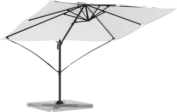 Ombrellone Sabbia 351 x 250 x 260 cm Poliestere e Alluminio