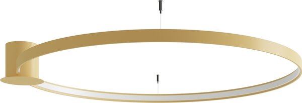 Plafoniera RIO 110 golden LED 3000K 1xLED 44W alluminio 16x115x110cm Thoro Lighting