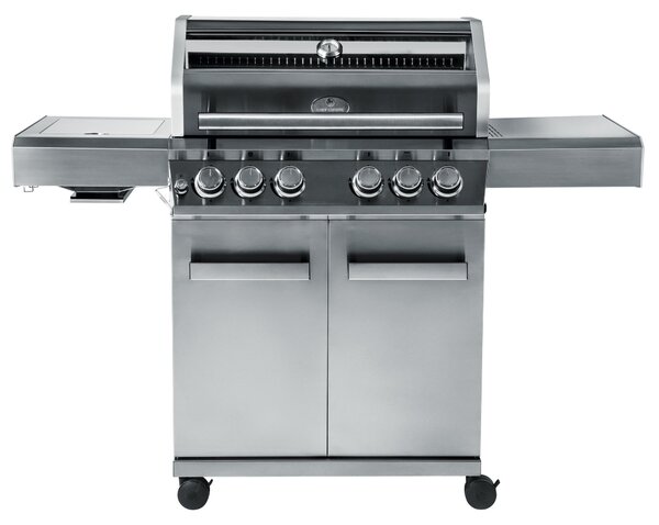 Barbecue a gas CHEF CUISINE Premium in acciaio inossidabile con 4+2 bruciatori