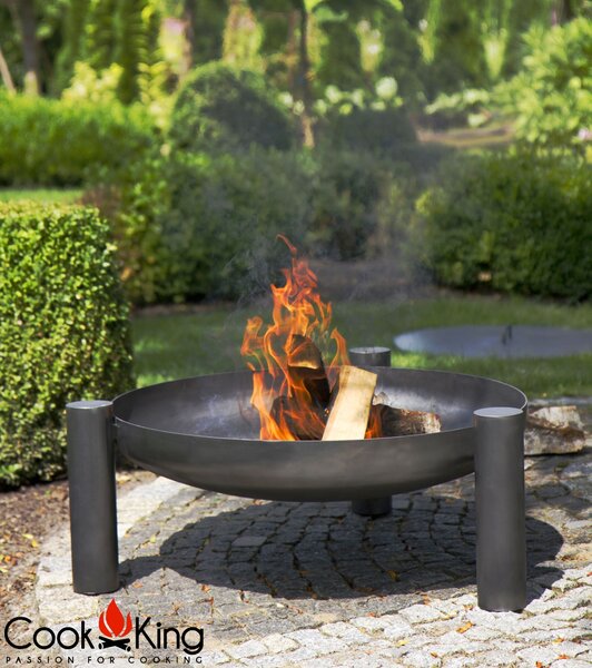 Ciotola per il fuoco "PALMA" 80 cm Pozzetto per il fuoco, cesto per il fuoco
