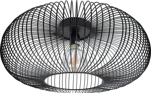 Lampada da soffitto Urban Interiors Meya Large – Metallo – Nero – Ø50
