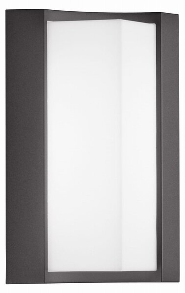 Applique da esterno a LED SUEZ antracite 8,5 W, bianco caldo, 1000 lm, alluminio, dimensioni: 22 x 14,8 x 14,8 cm, IP54, Trio