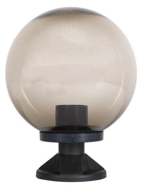 Lampada a sfera per esterni fumo trasparente Ø 30cm lampada da giardino E27
