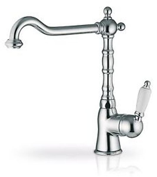 Rubinetto da cucina Pyramis BAROQUE, cromato, cromato