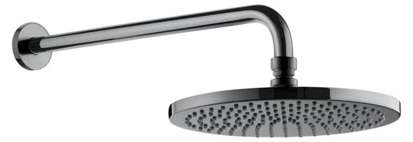 Omnires WGSET1NI Soffione doccia con braccio da 25 cm, nichel