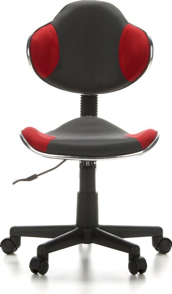 Hjh OFFICE sedia girevole per bambini KIDDY GTI-2 sedia da scrivania per bambini regolabile in altezza senza braccioli in tessuto
