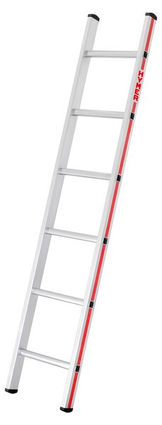 Scala a pioli Hymer, 6 pioli, lunghezza 1,78 m, altezza di sbraccio 2,75 m, peso 2,9 kg