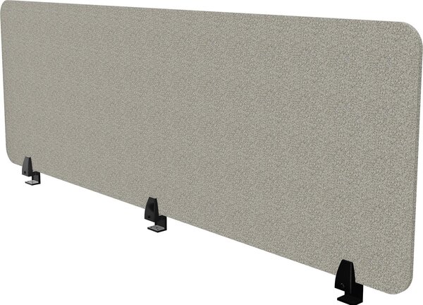 ASSMANN Parete divisoria per scrivania VITECO 160 cm Harbor Nero Grigio, 160x56 cm