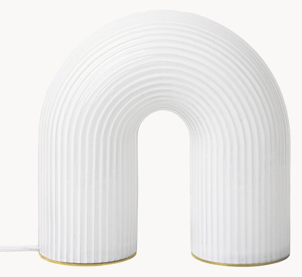 Lampada da tavolo a LED con luce regolabile con struttura rigata Vuelta, varie misure