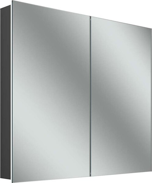 Schneider STYLE TW Armoire de toilette avec éclairage LED, 2 portes, 81,5x71,5x12cm, 194.080.01.44, 194.080.01.44