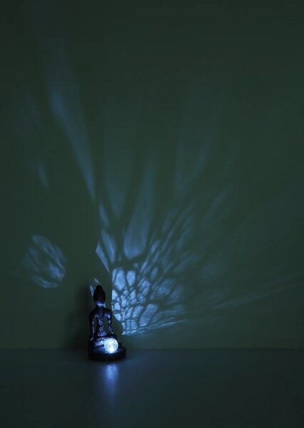 Globo 33569 - Lampada solare a LED 0,06 W/3 V IP44, statua del Buddha