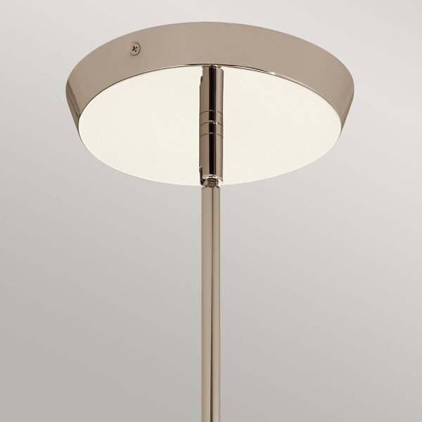 Quintiesse QN-KAYVA9-PN-LED - Lampadario su asta KAYVA, LED/24W/230V, IP44, cromo lucido