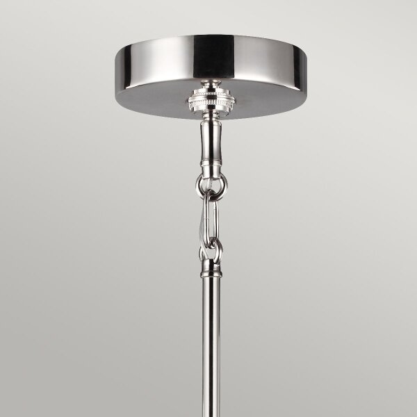 Quintiesse QN-HARPER5 - Lampadario a stelo HARPER 5xE14/60W/230V cromo lucido/fumé
